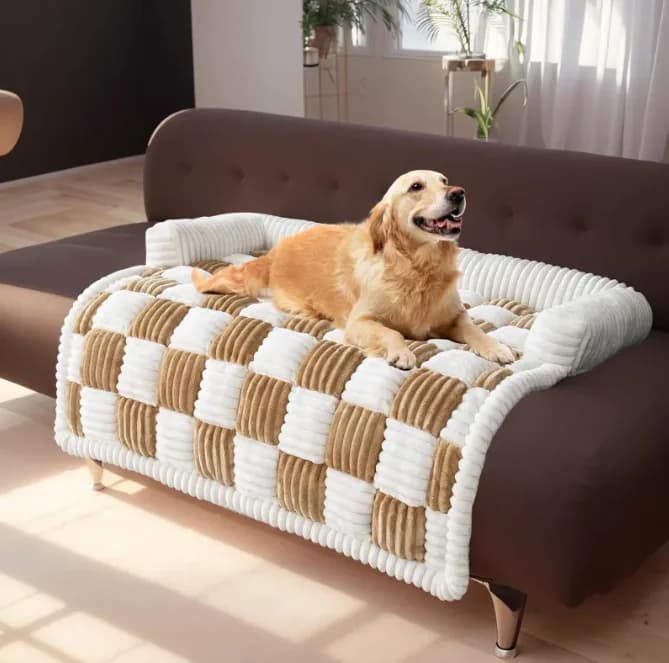 Deep Sleep Plush Pet Bed