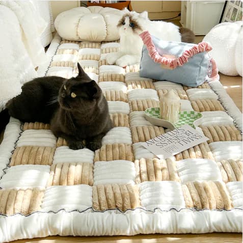 Luxe Plush Pet Cushion
